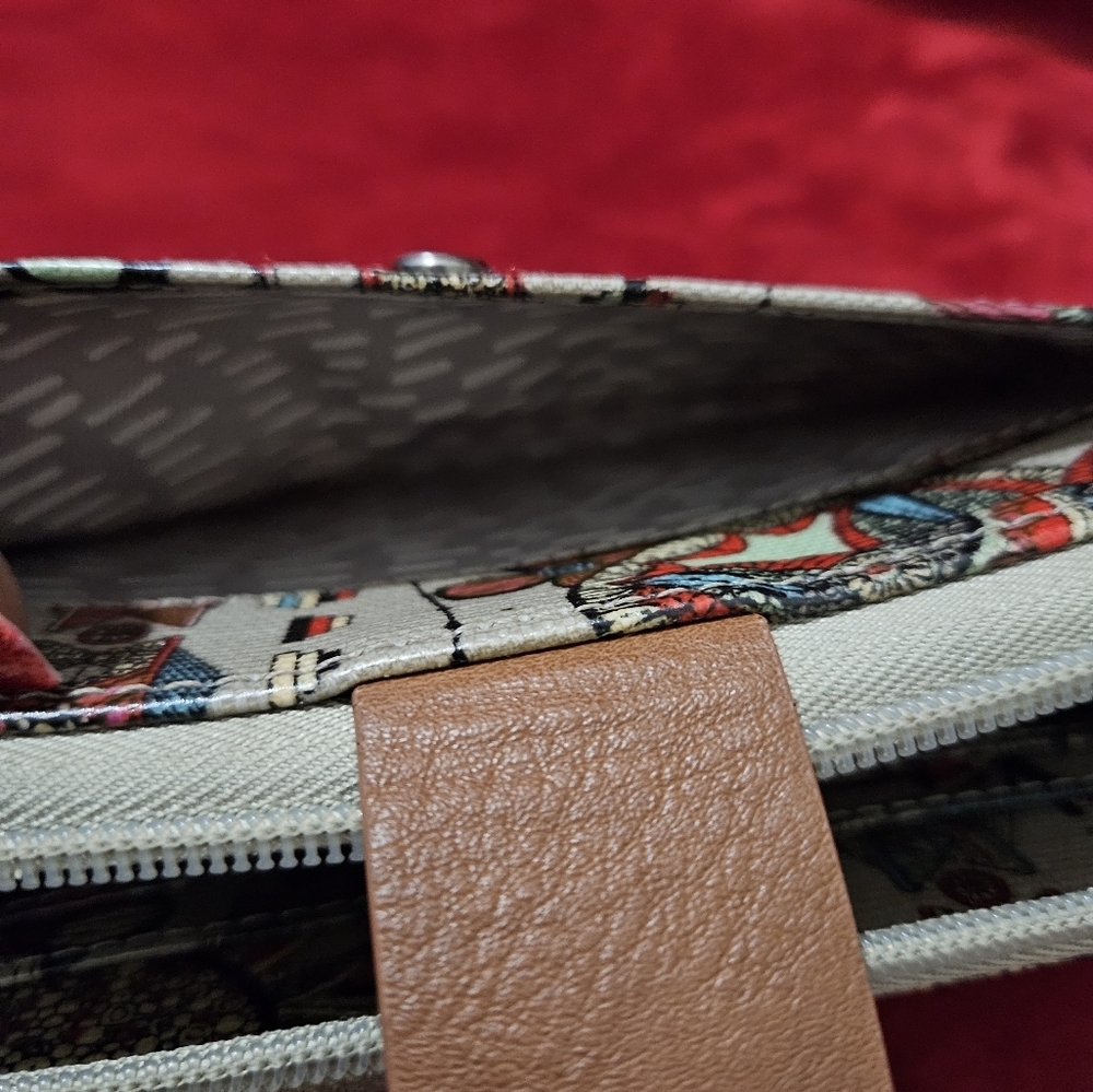Sackroot Wristlet-Owl Design-Vibrant Multicolor - Picture 3 of 10